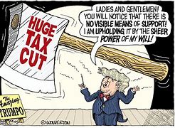 Image result for Cartoon Tax Cutter