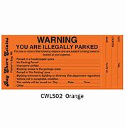 Image result for Parking Violation Stickers