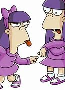 Image result for Purple Hair Cartoon Character