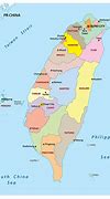 Image result for Political Map of Taiwan