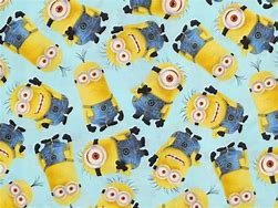 Image result for Despicable Me Cotton Fabric