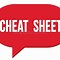 Image result for Cheat Sheet Clip Art