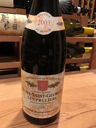 Image result for Robert Chevillon Nuits saint Georges Pruliers