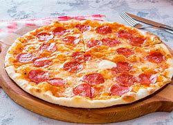 Image result for Pepperoni Pizza Plate
