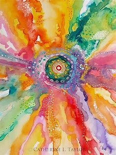 Watercolor Meditation Series - Catherine L. Taylor - Art, Creativity, and Life Wellness