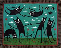 Image result for Black Cat Art