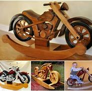 Image result for Wooden Motorcycle Rocker Plans