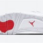 Image result for Air Jordan 4 Metallic Red