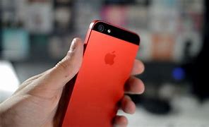 Image result for iPhone 5 Red with a Pen
