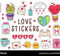 Image result for Love Stickers