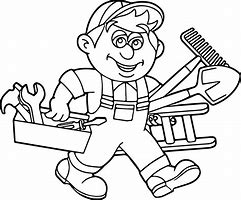 Image result for Working Coloring Pages