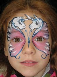 Image result for Unicorn Face Painting