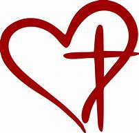 Image result for Heart Cross Logo
