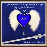 Image result for Merry Christmas to Son in Heaven