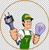 Image result for Cartoon Drawings of Electrician