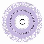 Image result for Purple Circle Label Template