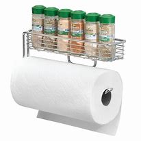 Image result for Garage Cabinet with Paper Towel Holder