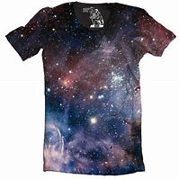 Image result for Galaxy Print T-Shirt