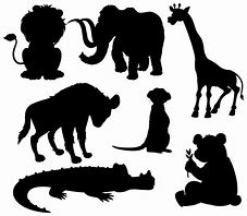 Image result for Wildlife Silhouette Clip Art