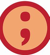 Image result for Semicolon Emoji