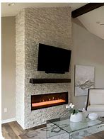 Image result for Arctic Whitestone Fireplace