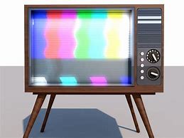 Image result for Old TV 3D Model