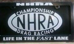 Image result for NHRA Orig Porcelan License Plate Toppers