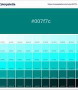 Image result for Teal Blue Color Chart
