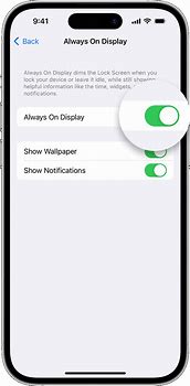 Image result for Turn Off iPhone 15 Always On Display Function