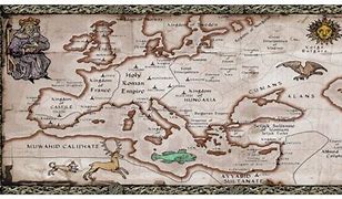 Image result for Europe in the Dark Ages Map