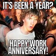 Image result for Happy 1 Year Anniversary Meme