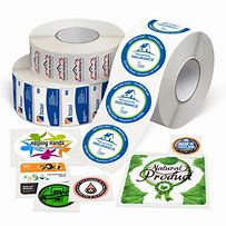 Image result for Printed Stickers On a Roll