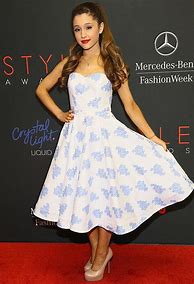Image result for Ariana Grande Floral Dress