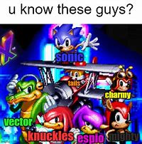 Image result for Sonic Knuckles Meme