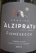 Image result for Alzipratu Vin Corse Calvi Cuvee Fiumeseccu