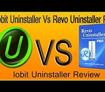 Image result for Revo vs IObit