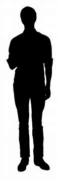Image result for Man Standing in Front Silhouette