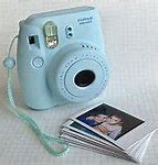 Image result for Light Blue Polaroid Camera