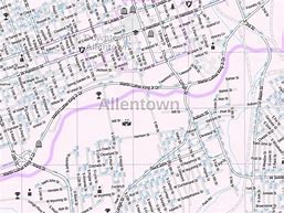 Image result for Allentown Area Map