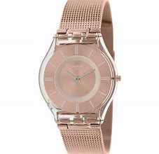 Image result for Swatch Rose Gold Women's Watch