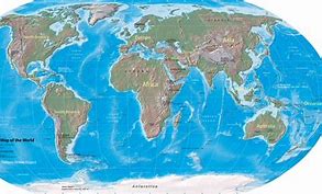 Image result for Earth Physical Map