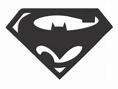 Image result for Batman V Superman Logo Silhouette