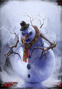 Image result for Scary Christmas Snowman