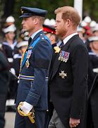 Image result for Prince Harry Uniform Funeral