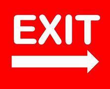Image result for Eixt Signs