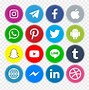 Image result for Facebook Twitter and Instagram Transapert Icons