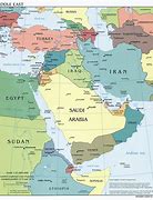 Image result for Physical Map of Middle East