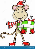Image result for Funny Christmas Monkey
