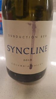 Image result for Syncline Subduction Red