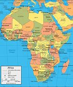 Image result for Africa Satellite Map
